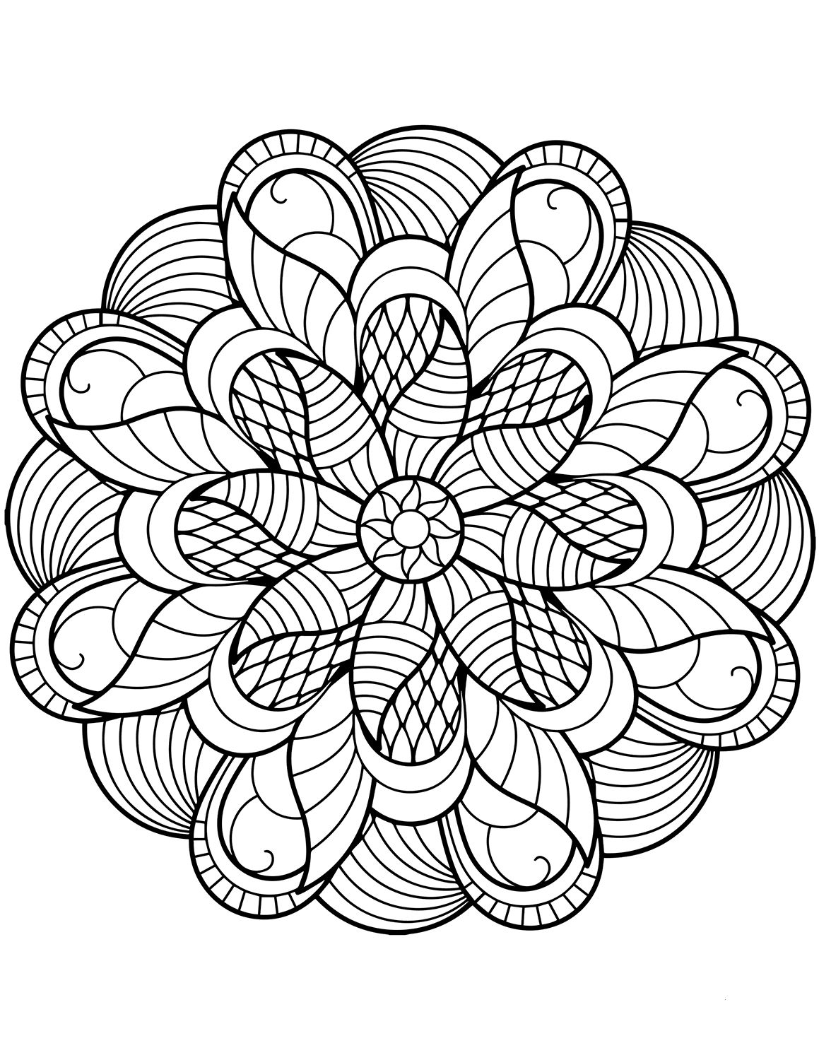 Mandala Coloring Pages For Adults Flower Mandala Coloring Pages Best Coloring Pages For Kids