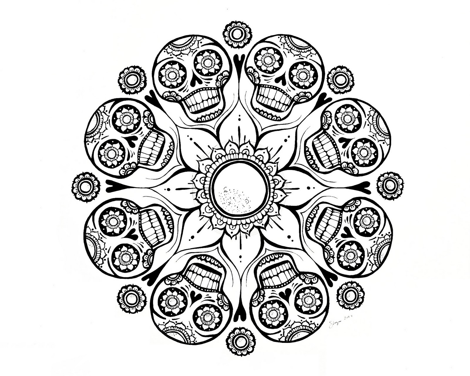 Mandala Coloring Pages Free Online Collection Mandala Coloring Pages Advanced Level Pictures