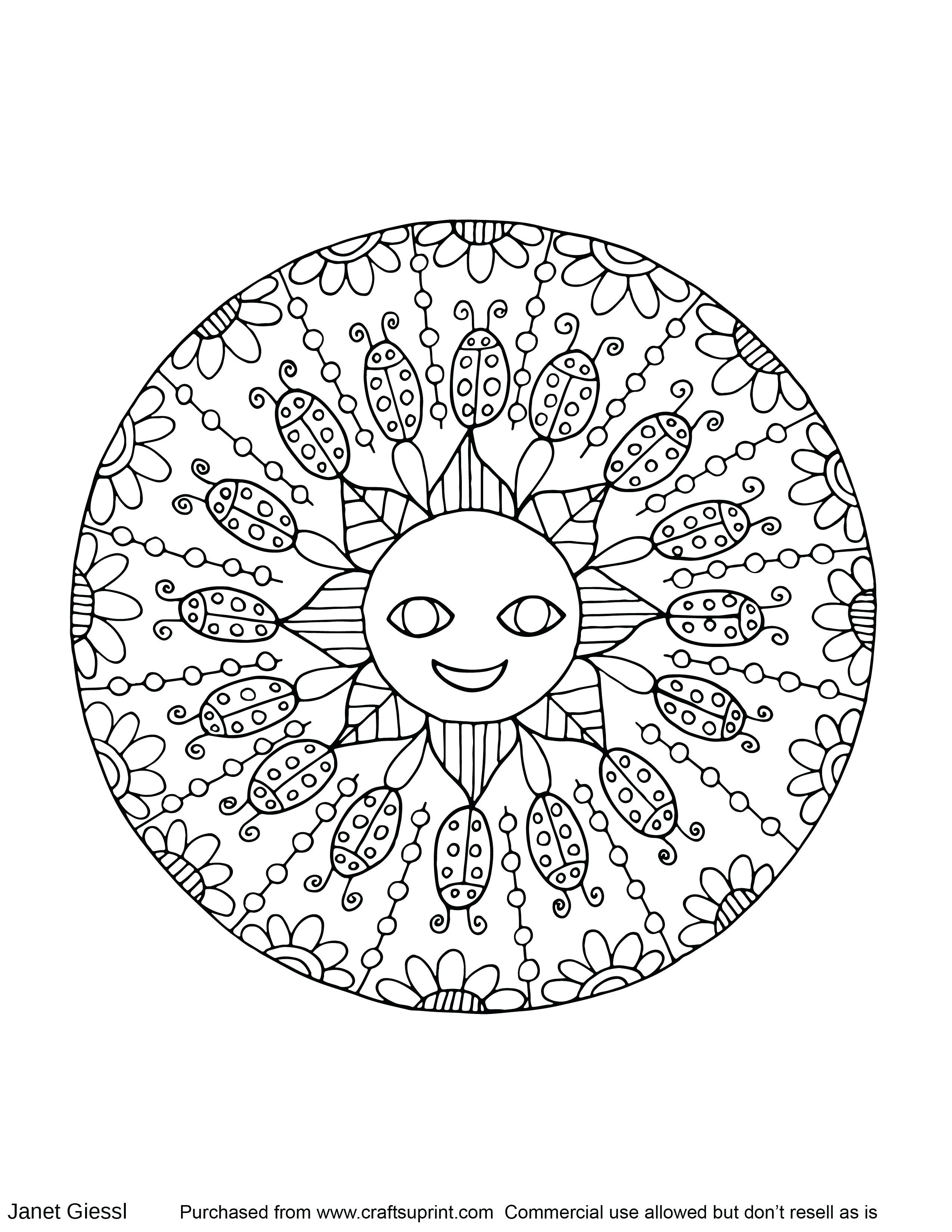 Mandala Coloring Pages Free Online Coloring Pages Mandalaoloring For Kids Free Printable Money