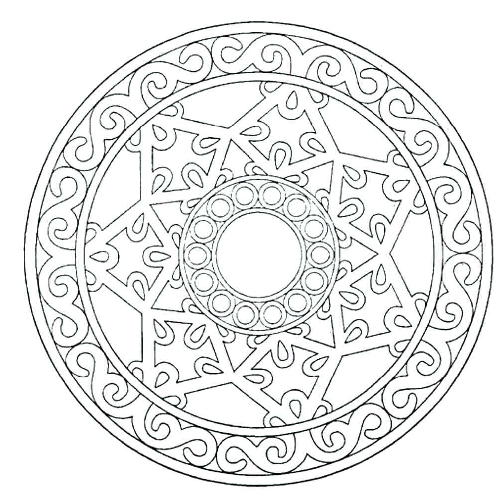 Mandala Coloring Pages Free Online Online Mandalas Coloring Pages Oneupcolorco