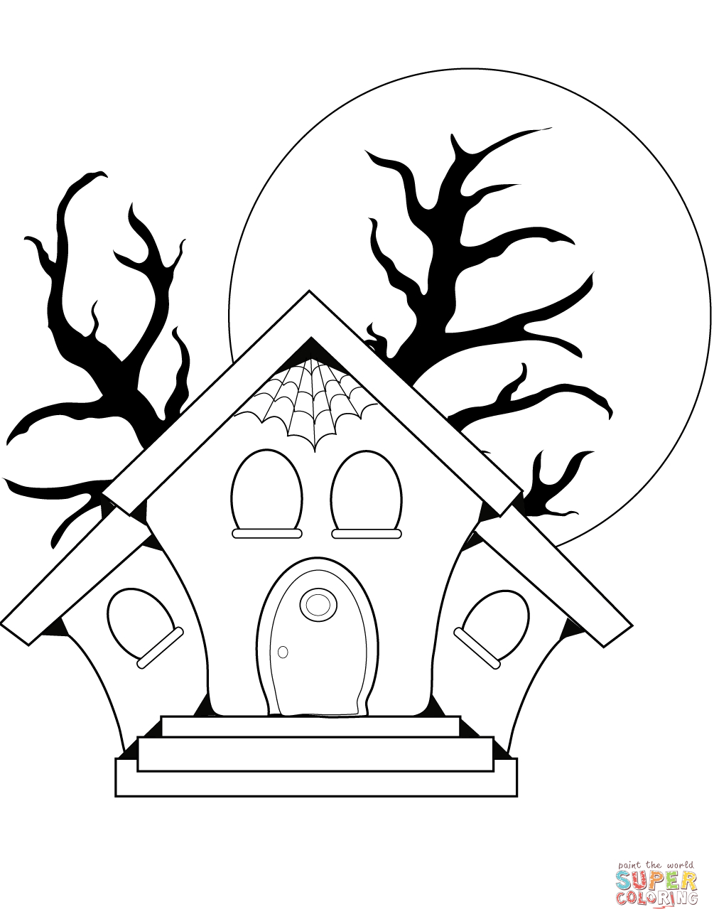 Mansion Coloring Pages Haunted Mansion Drawing At Getdrawings Free For Personal Use