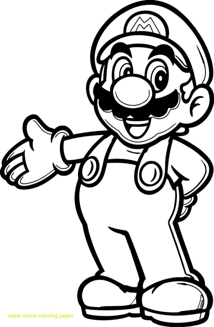 Mario Coloring Pages To Print Coloring Book World Super Marioring Pages Free Printable To Print