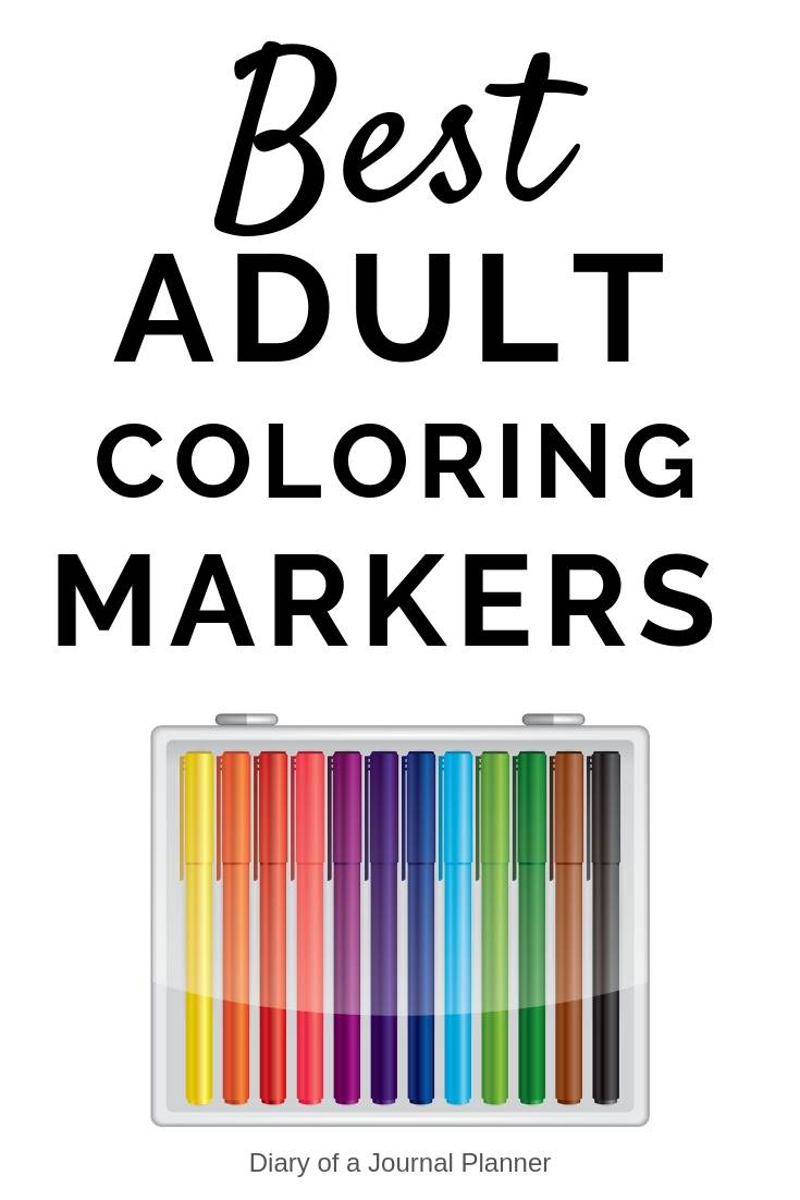 Markers Coloring Pages Best Markers For Coloring Books And Pages 2019