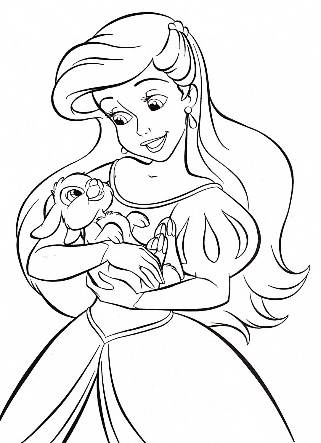 Melody Coloring Pages Ariel Eric And Melody Coloring Pages Disney Ba Sisters Book