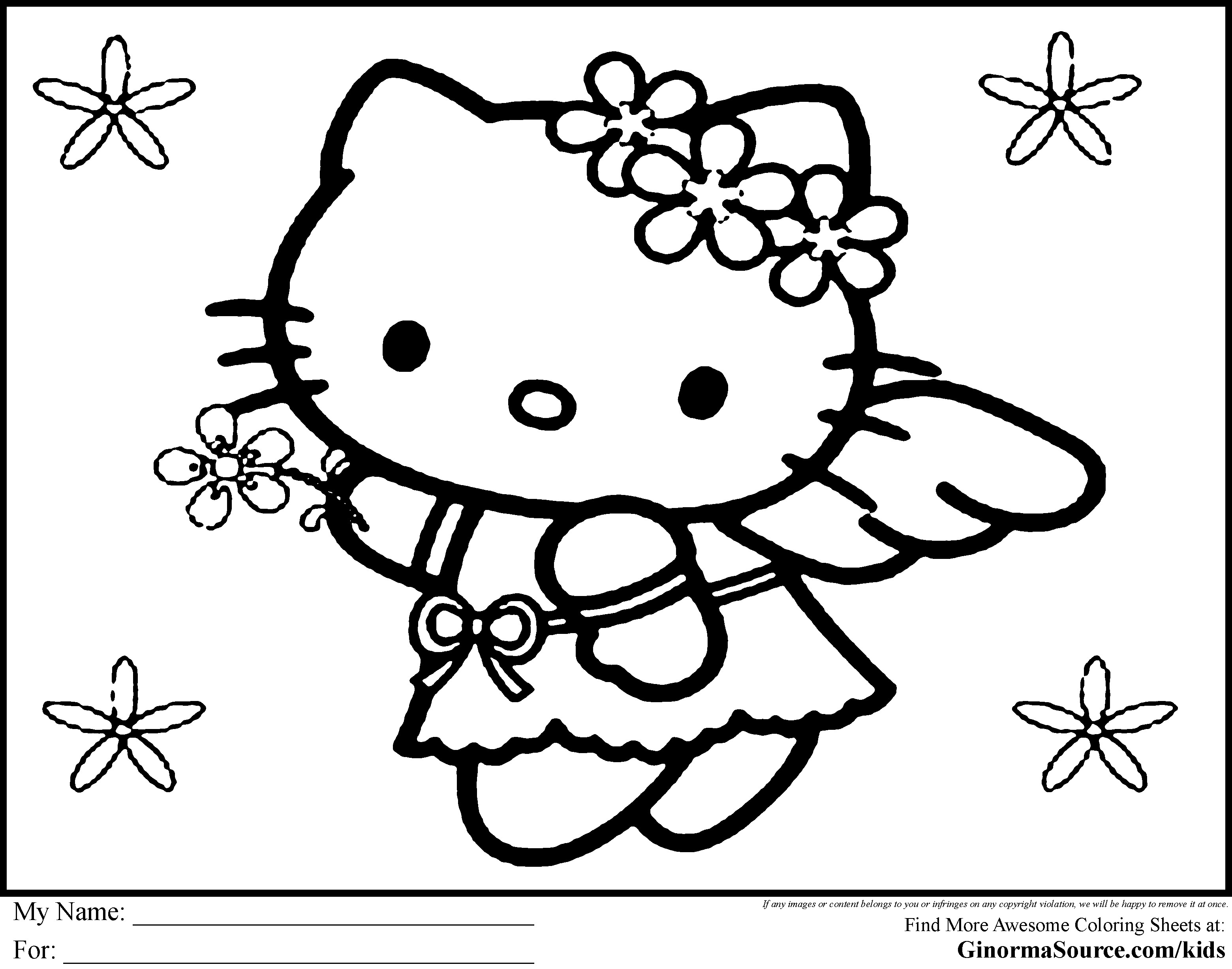 Melody Coloring Pages Hello Kitty And My Melody Coloring Pages Printable Coloring Page