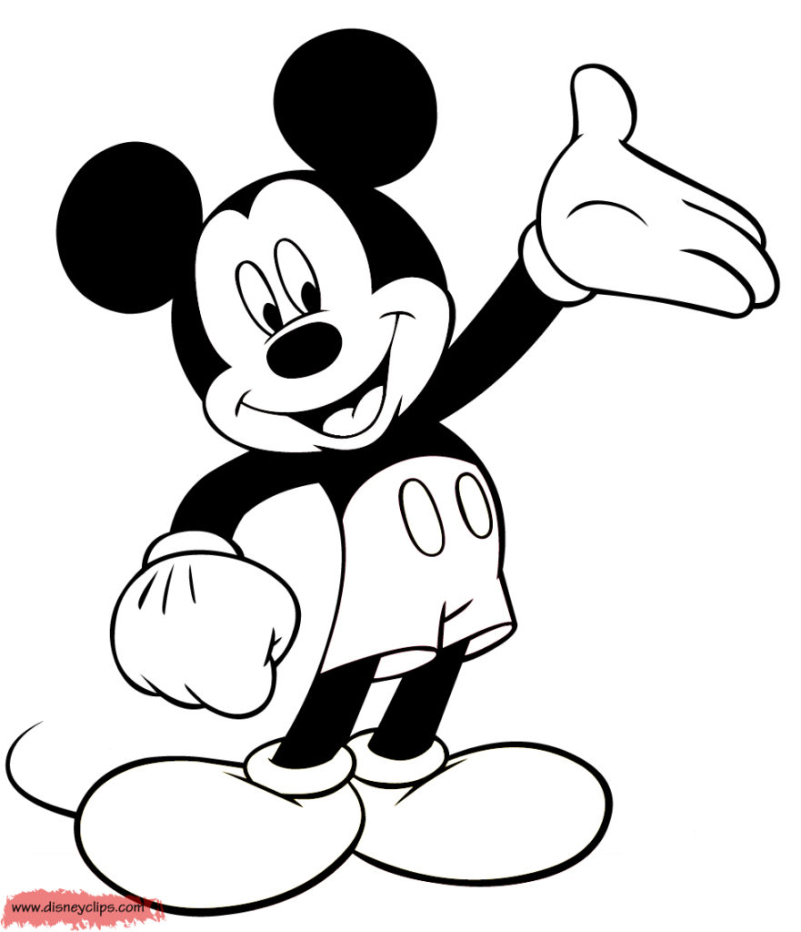 Mickey And Minnie Coloring Pages To Print Coloring Coloring Pages Tremendous Free Printable Mickey Mouse