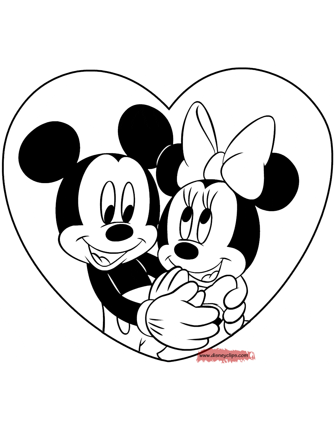 Mickey And Minnie Coloring Pages To Print Coloring Ideas Mickey And Minnie Coloring Page Cosmo Scope Com