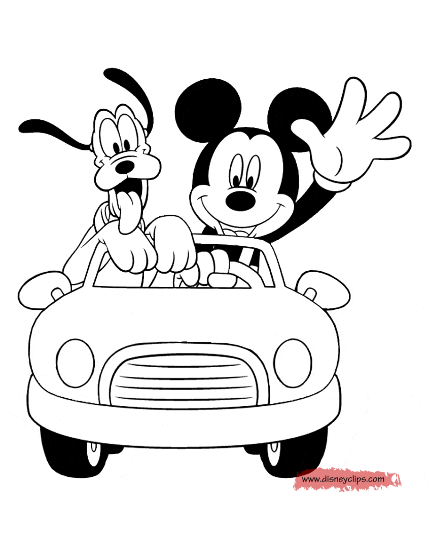 Mickey Mouse Coloring Page Coloring Book World Mickey Mouse Coloring Book World Stunning