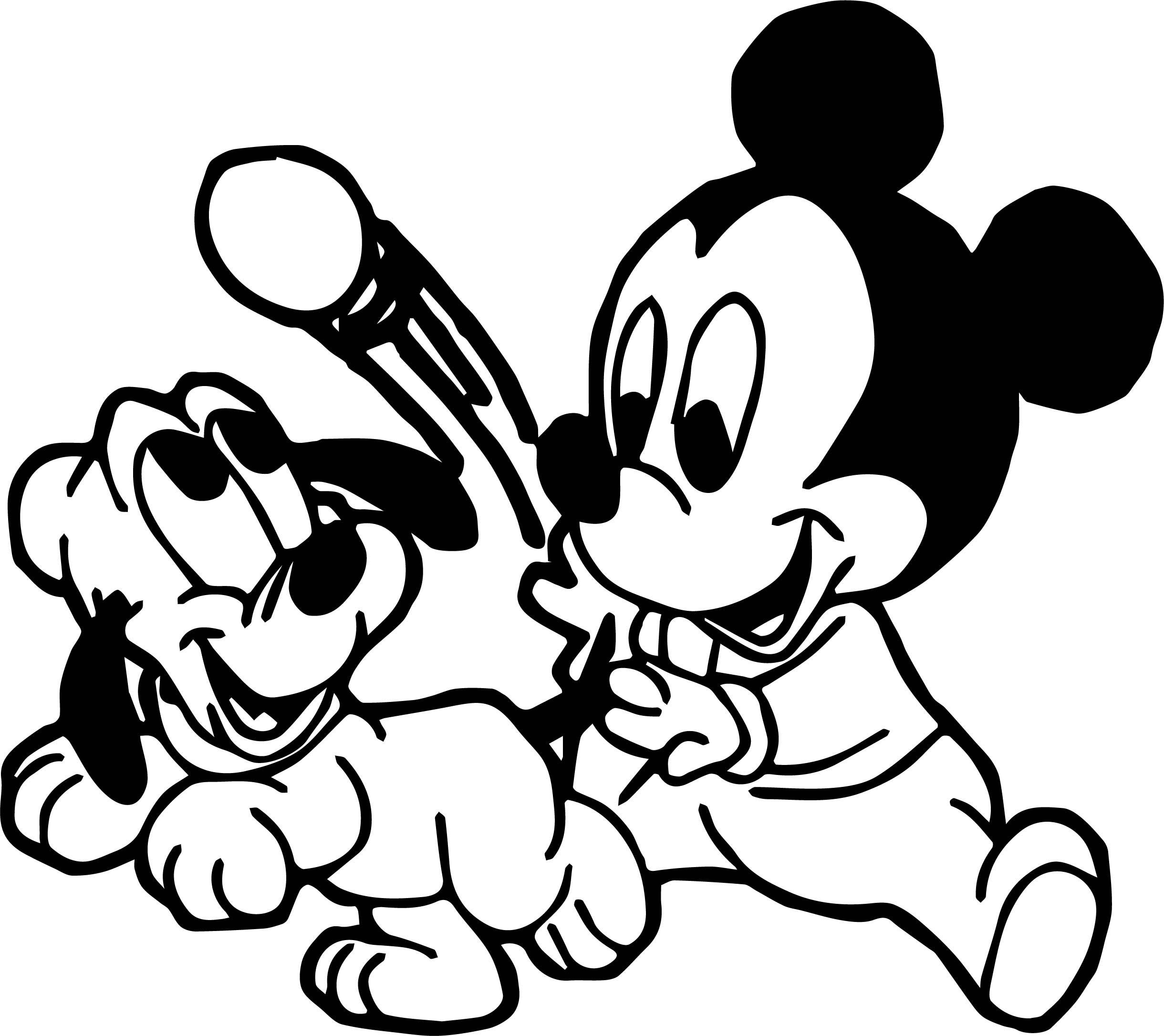 Mickey Mouse Coloring Page Coloring Pages Mickey Mouse Coloring Pages Halloween Picture