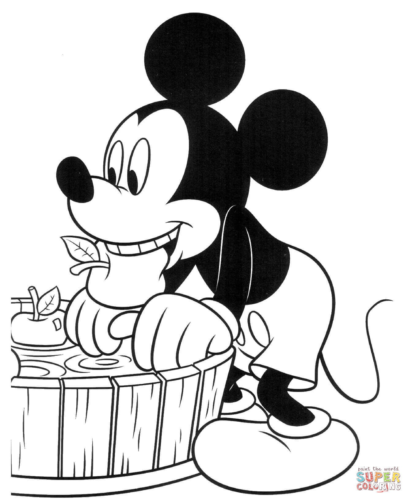 Mickey Mouse Coloring Page Mickey Mouse Coloring Pages Free Coloring Pages