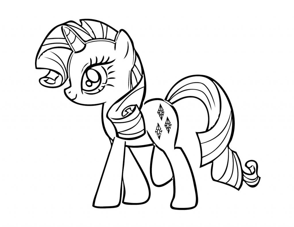 Mlp Coloring Pages Rarity Coloring My Littleny Coloring Pages Girl Color Awesome Top Free