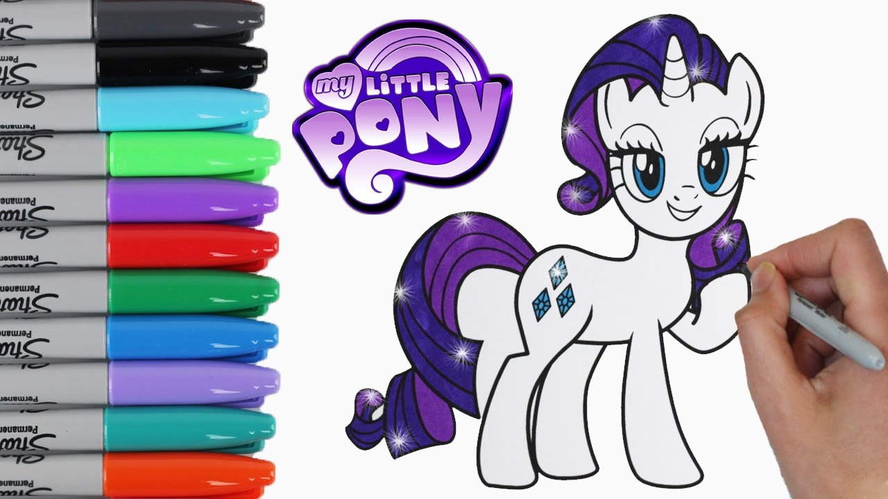 Mlp Coloring Pages Rarity My Little Pony Coloring Book Pages Rarity Toy Caboodle
