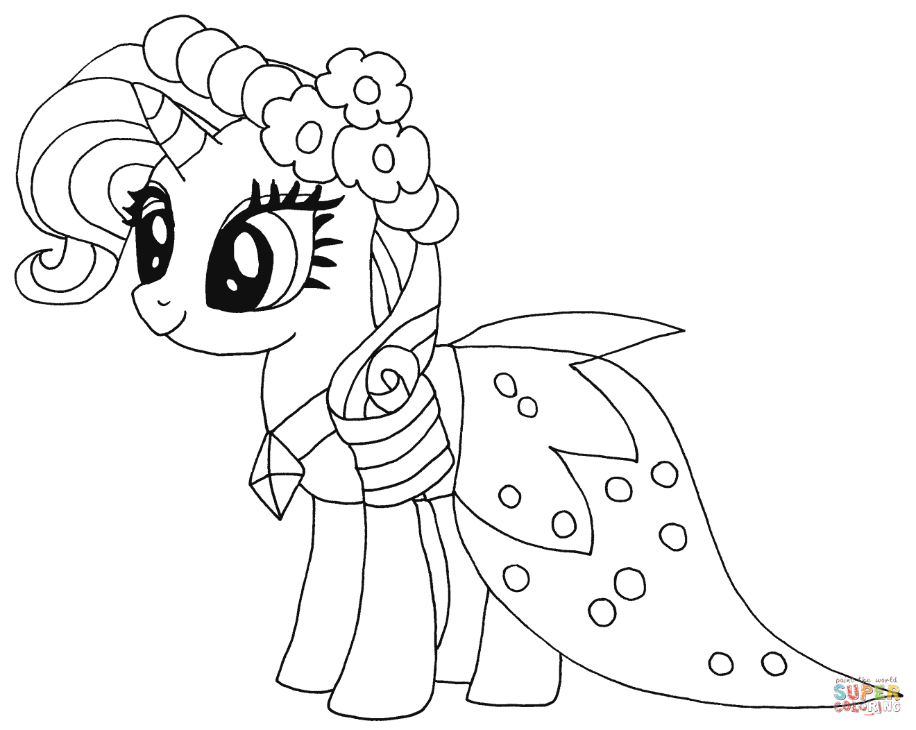 Mlp Coloring Pages Rarity My Little Pony Coloring Pages Free Coloring Pages