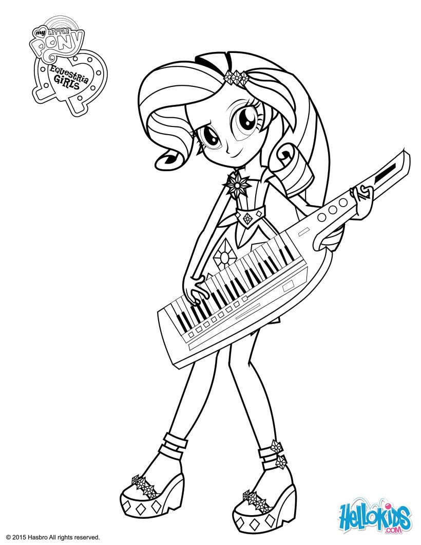 Mlp Coloring Pages Rarity Rarity Coloring Pages Hellokids