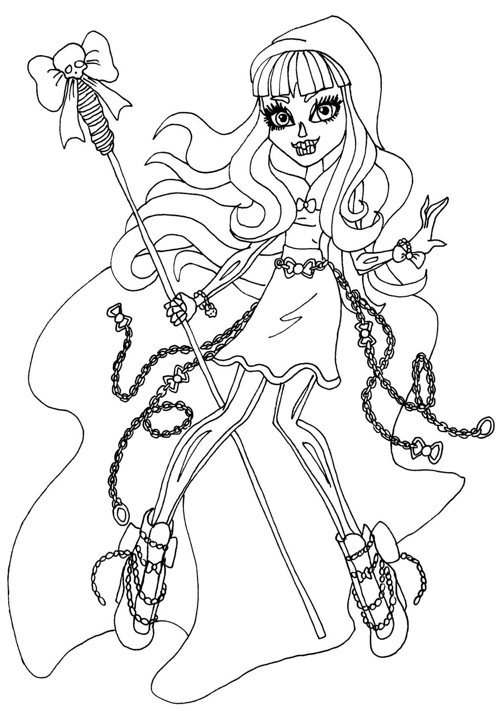 Monster Coloring Pages To Print 13 Monster High Coloring Pages Printable Print Color Craft Monster