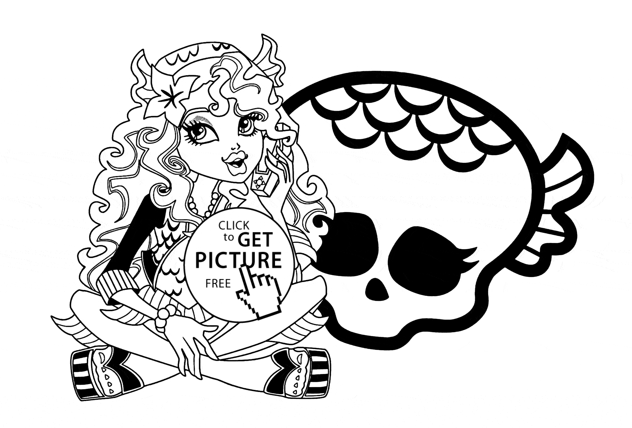 Monster Coloring Pages To Print Coloring Pages For Monster High Monster High Printables Coloring
