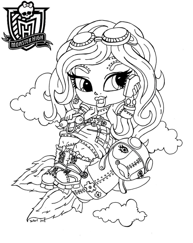 Monster High Coloring Pages Free Printable Ba Doll Coloring Page New Free Printable Monster High Coloring