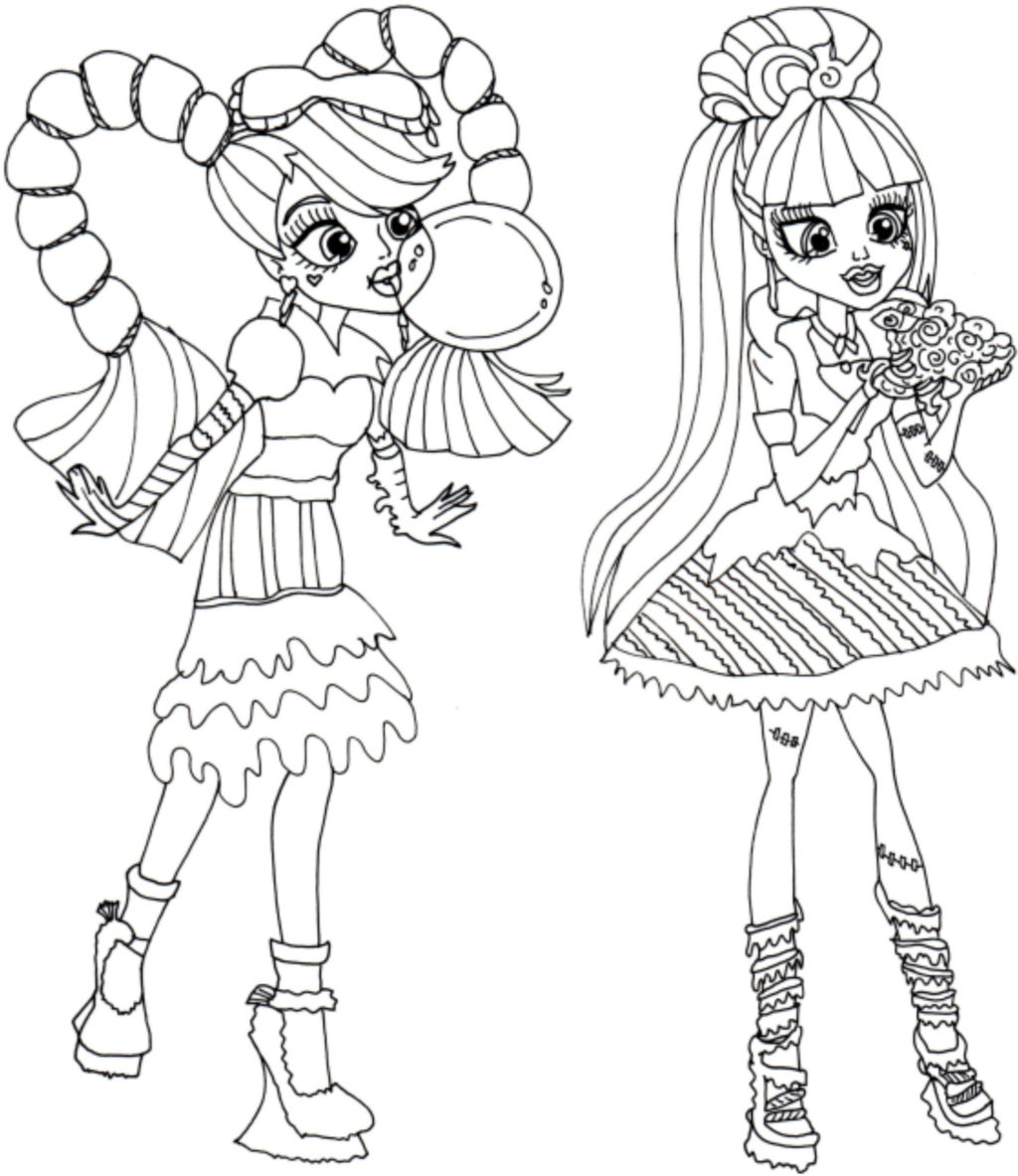 Monster High Coloring Pages Free Printable Coloring Book World Coloring Books Monster High Pages Free
