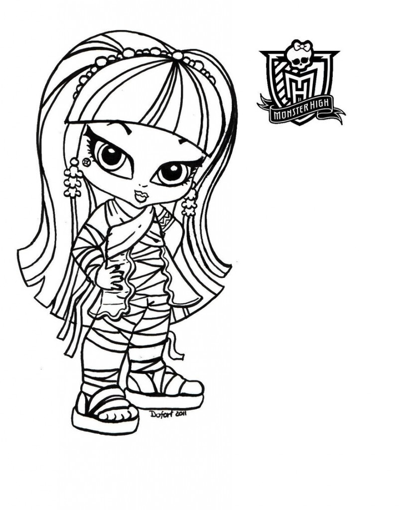 Monster High Coloring Pages Free Printable Free Printable Monster High Coloring Pages Coloring Pages For