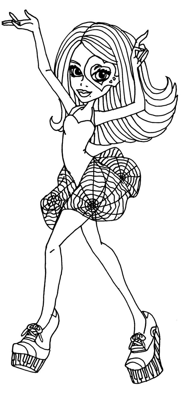 Monster High Coloring Pages Free Printable Monster High Color Pages Monzaberglauf Verband