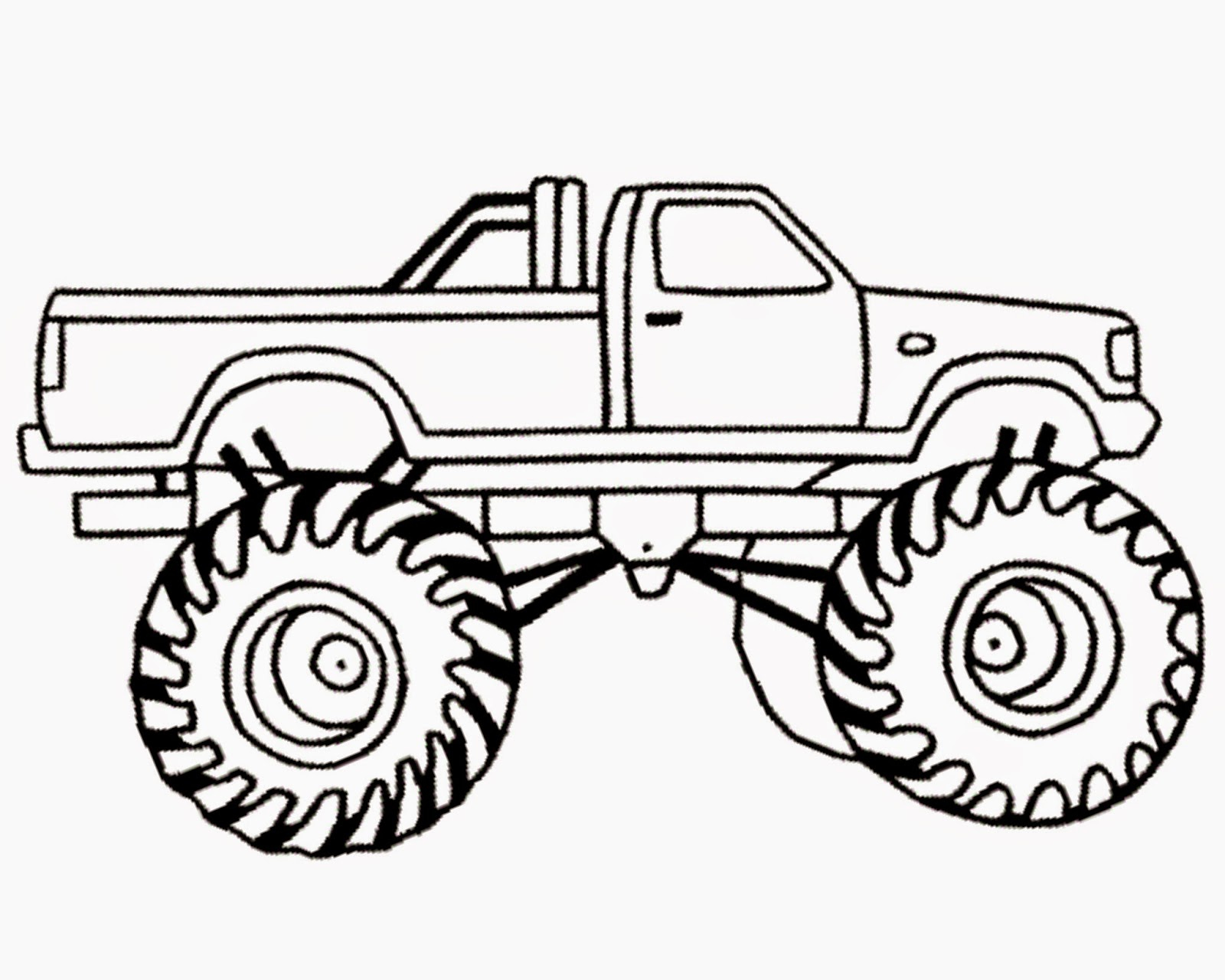 Monster Truck Coloring Pages Coloring Monster Truck Printables