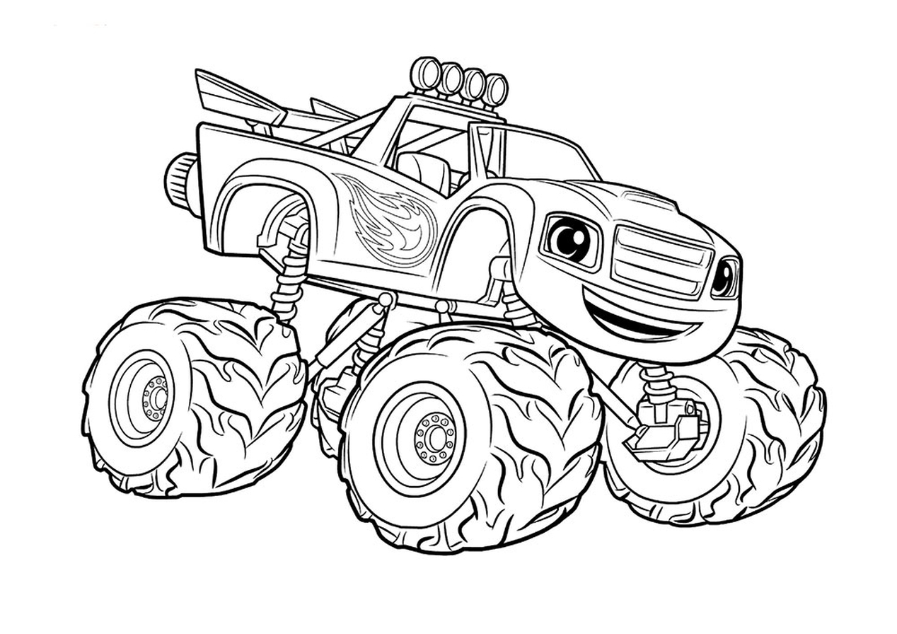Monster Truck Coloring Pages Coloring Pages Monster Truckring Book El Toro Loco Pages Free To