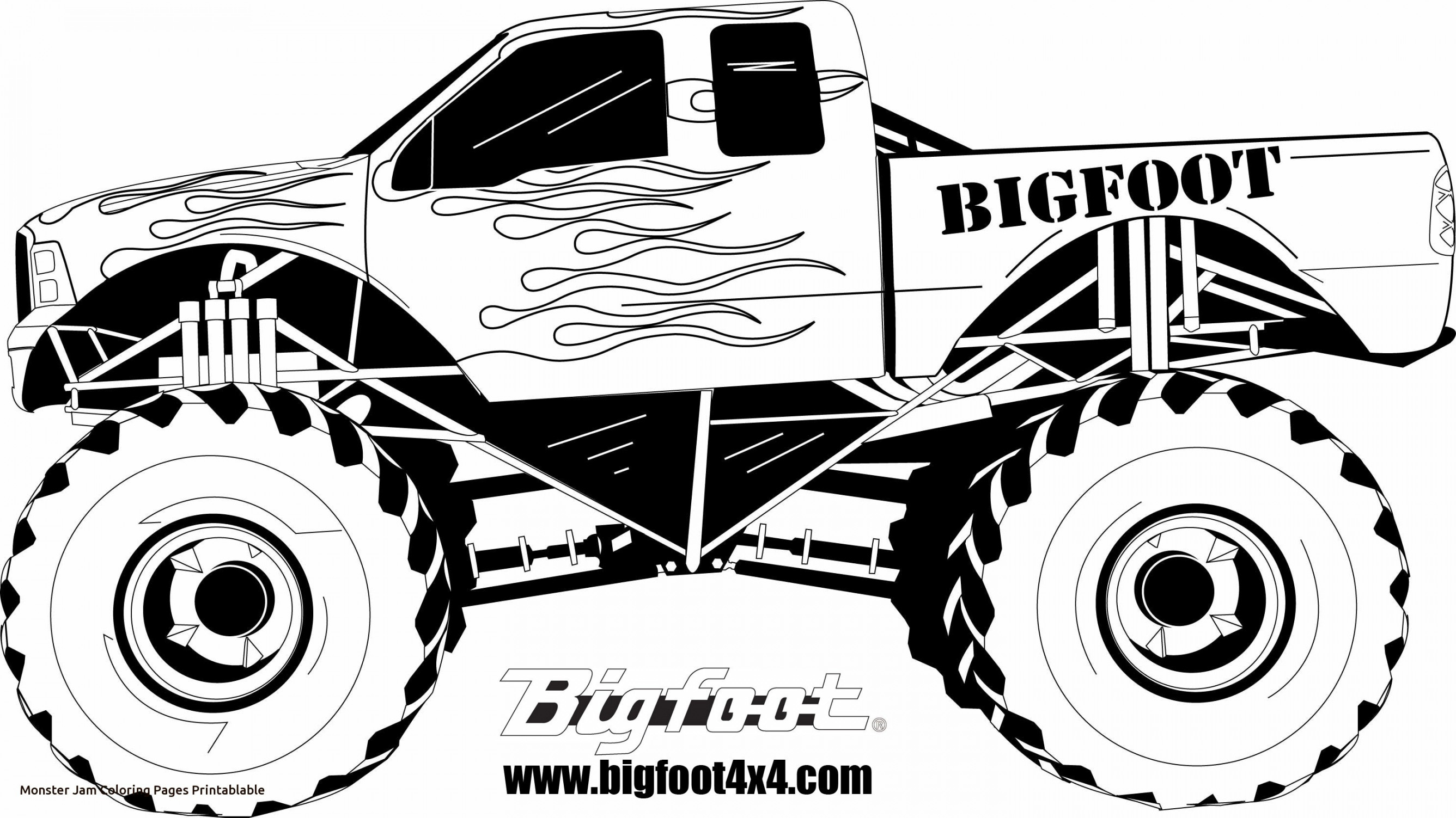 Monster Truck Coloring Pages Coloring Pages Monster Trucks Grave Digger Monster Truck Coloring