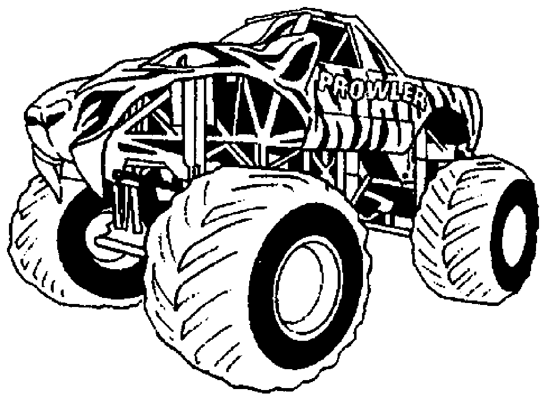 Monster Truck Coloring Pages Free Printable Monster Truck Coloring Pages For Kids