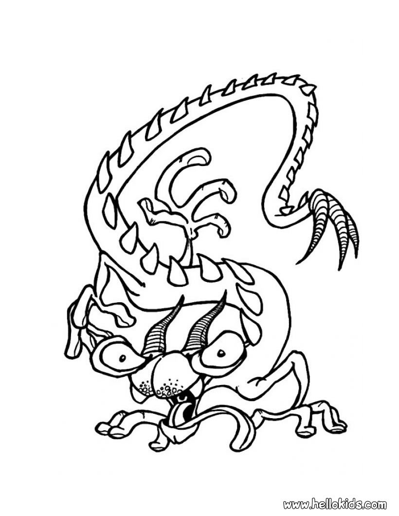 Moshi Monster Coloring Pages Dragon Monster Coloring Pages Hellokids Com And Parumi