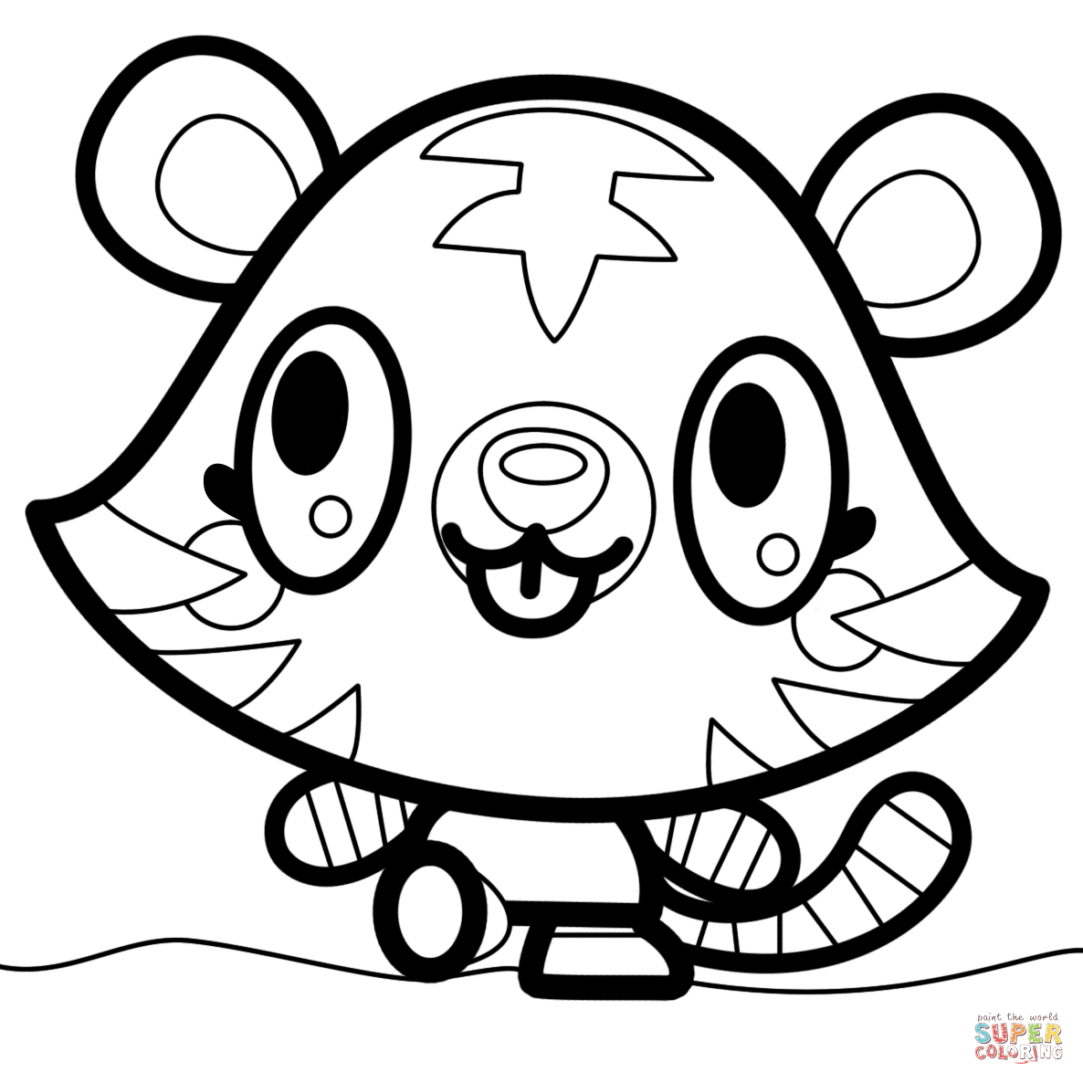 Moshi Monster Coloring Pages Moshi Monsters And Moshlings Coloring Pages Free Coloring Pages