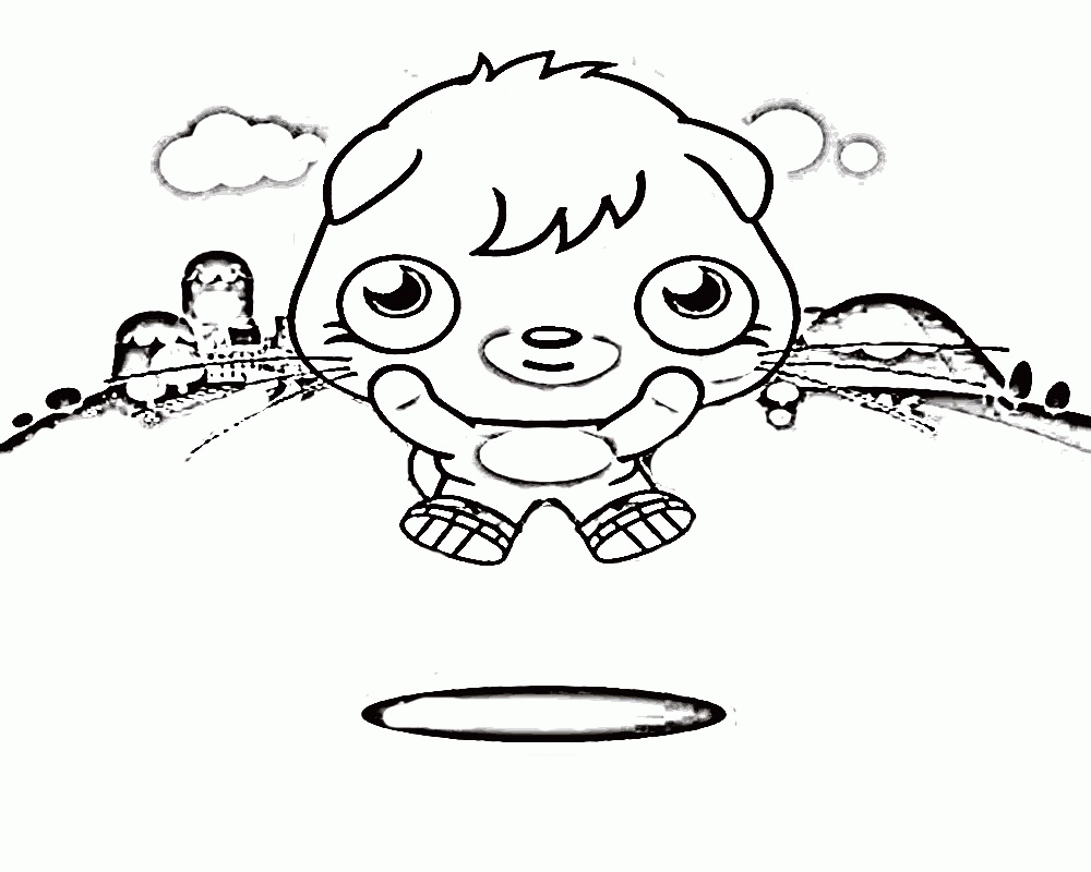 Moshi Monster Coloring Pages Moshi Monsters Coloring Pages Katsuma Colorine 21602