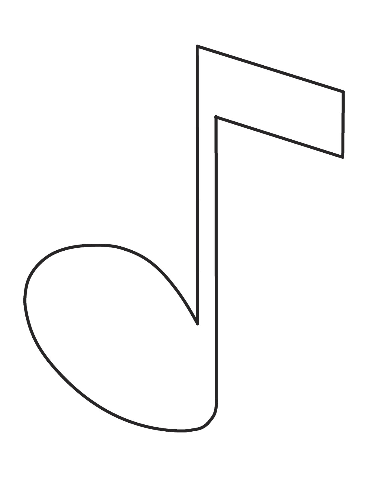 Music Notes Coloring Page Free Printable Music Note Coloring Pages For Kids