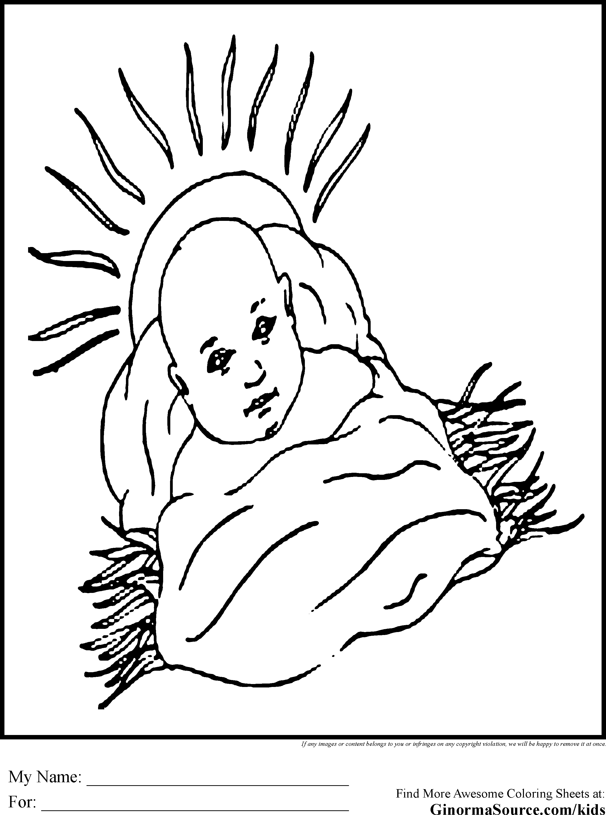 Names Of Jesus Coloring Page Coloring Pages Ba Jesus Coloring Pages Ginormasource Kids Sheet
