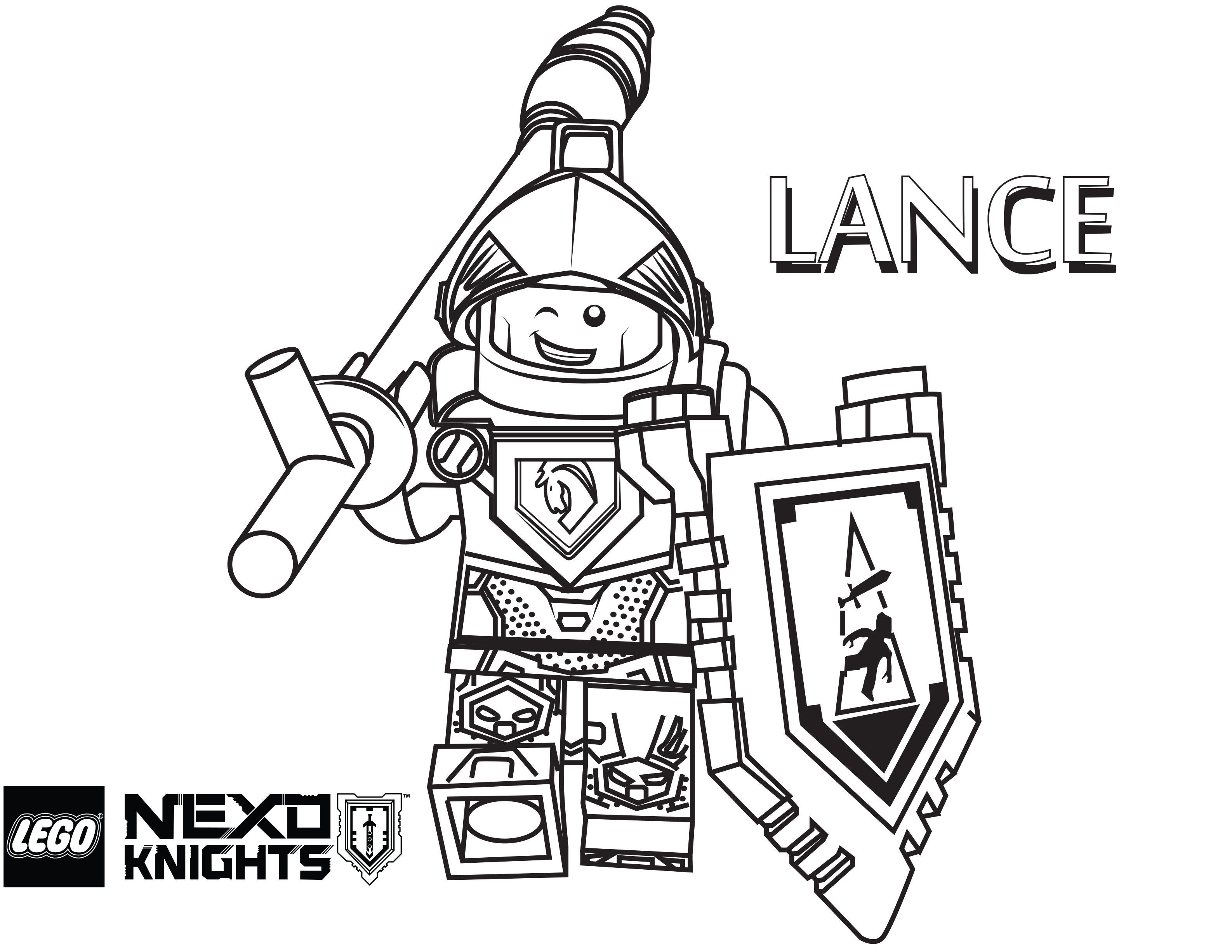 Nexo Knights Coloring Pages Nexo Knights Printable Coloring Pages Lego Free Hoofard