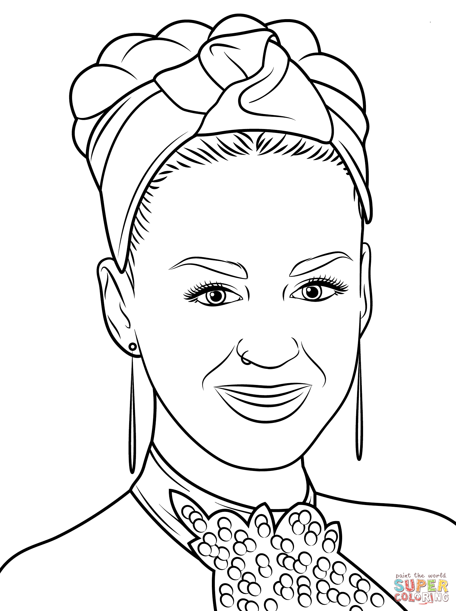 Nicki Minaj Coloring Pages Famous Singers And Musicians Coloring Pages Free Printable Pictures
