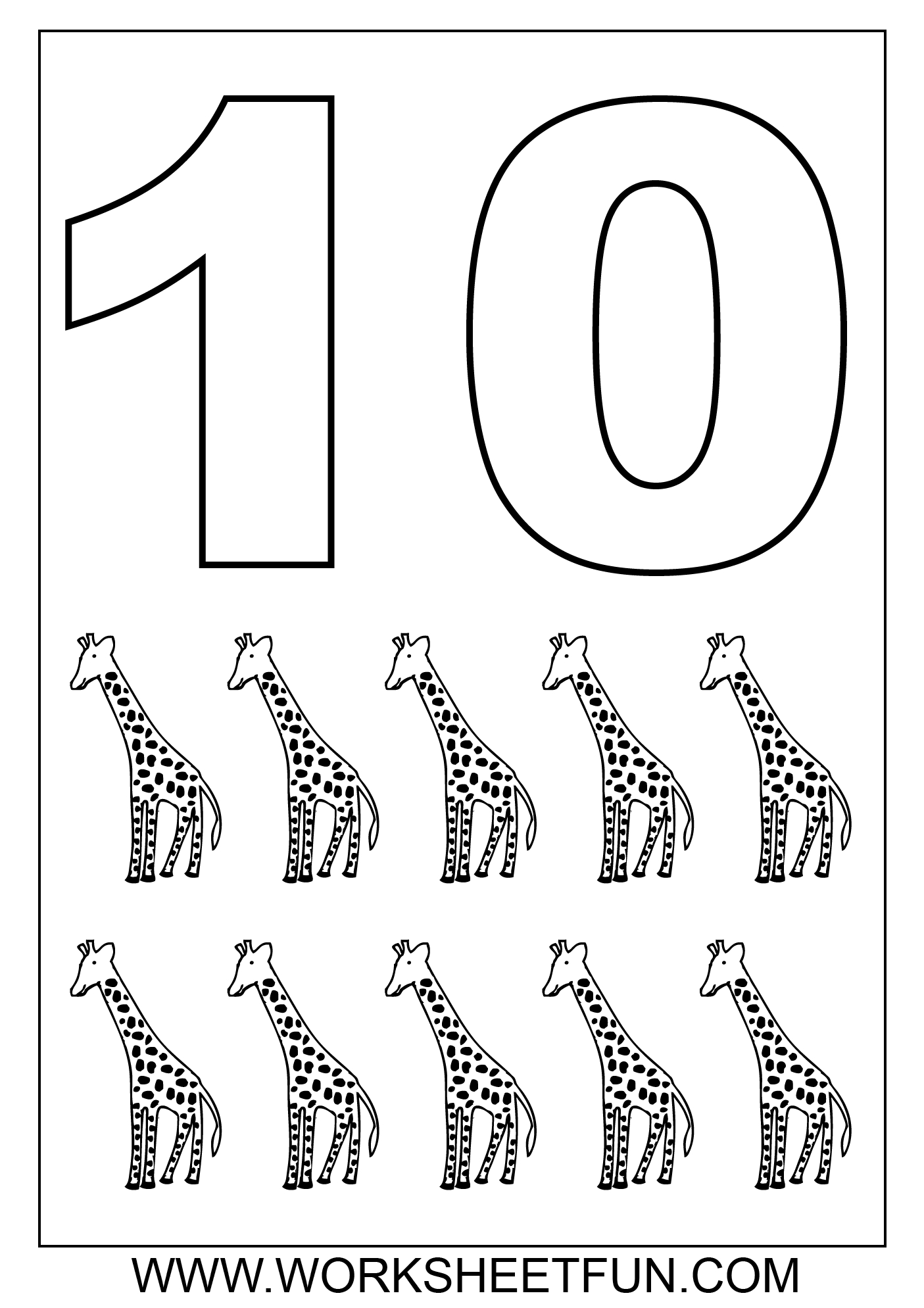 Numbers Coloring Page Coloring Pages Number 1 Pathtalk