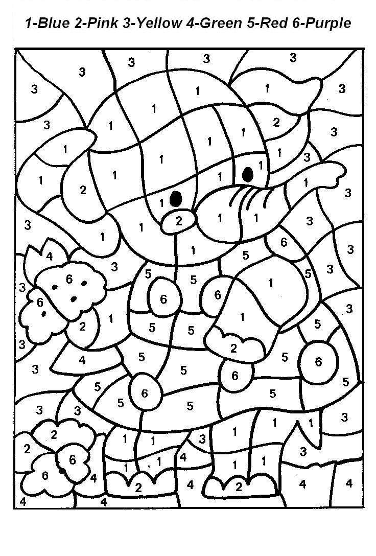 Numbers Coloring Page Free Printable Color Number Coloring Pages Best Coloring Pages