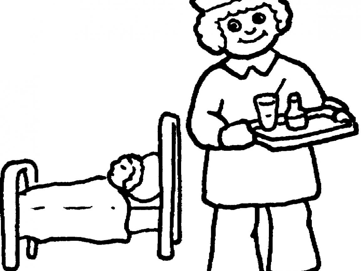 Nursing Coloring Pages Nurse Drawing For Kids Free Download Best Nurse Drawing For Kids