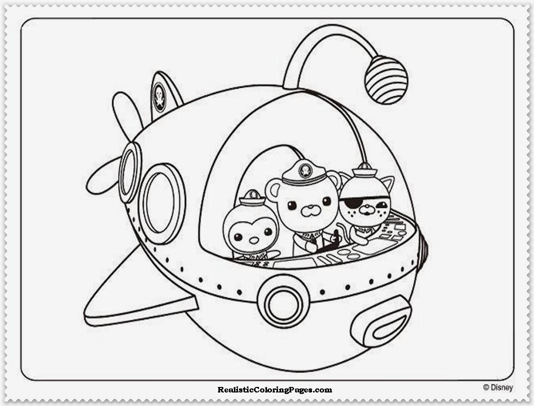 Octonauts Coloring Pages Printable Octonauts Coloring Pages For Octonauts Coloring Printable Coloring