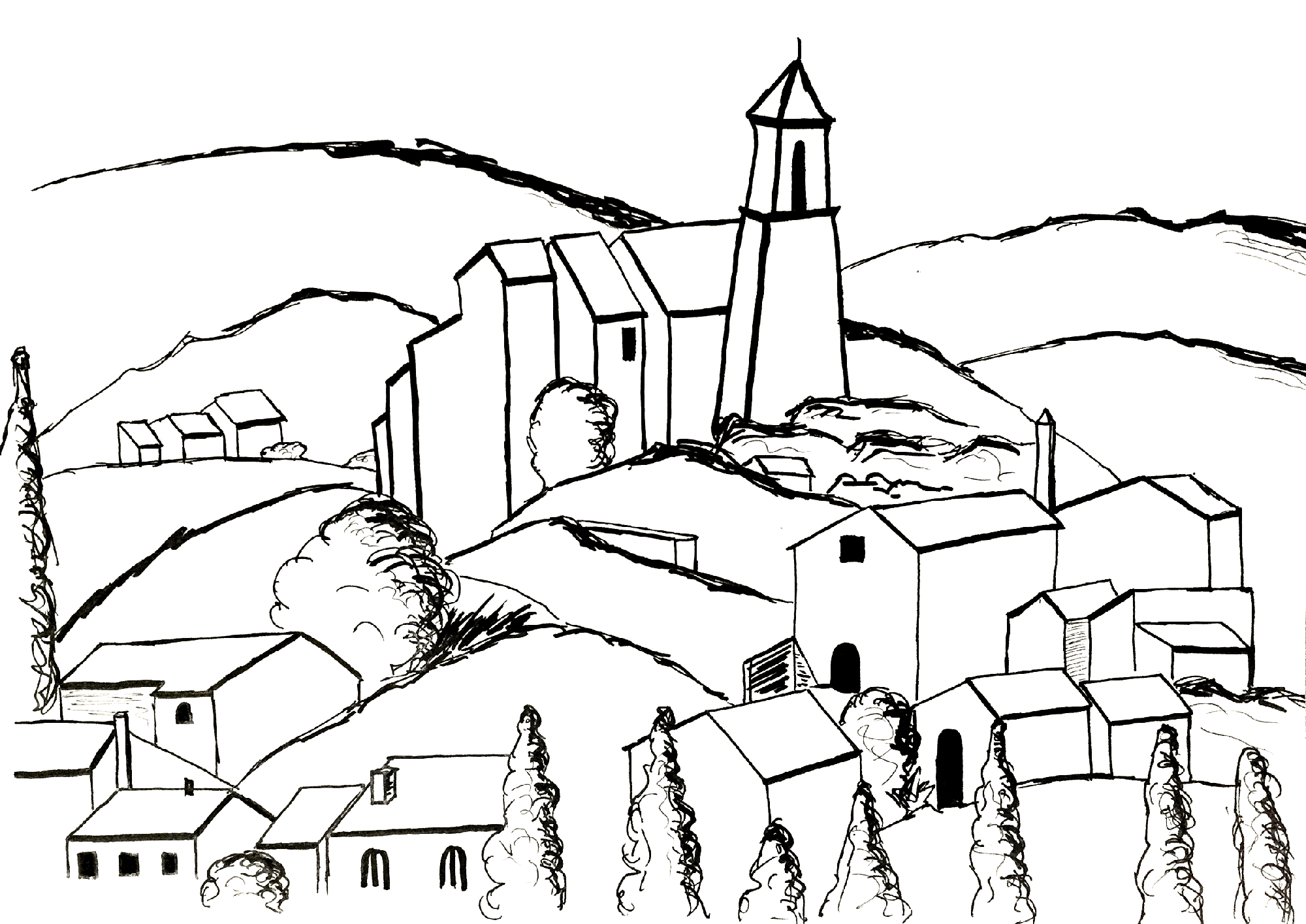 Paul Coloring Pages Paul Cezanne Free To Color For Kids Paul Cezanne Kids Coloring Pages