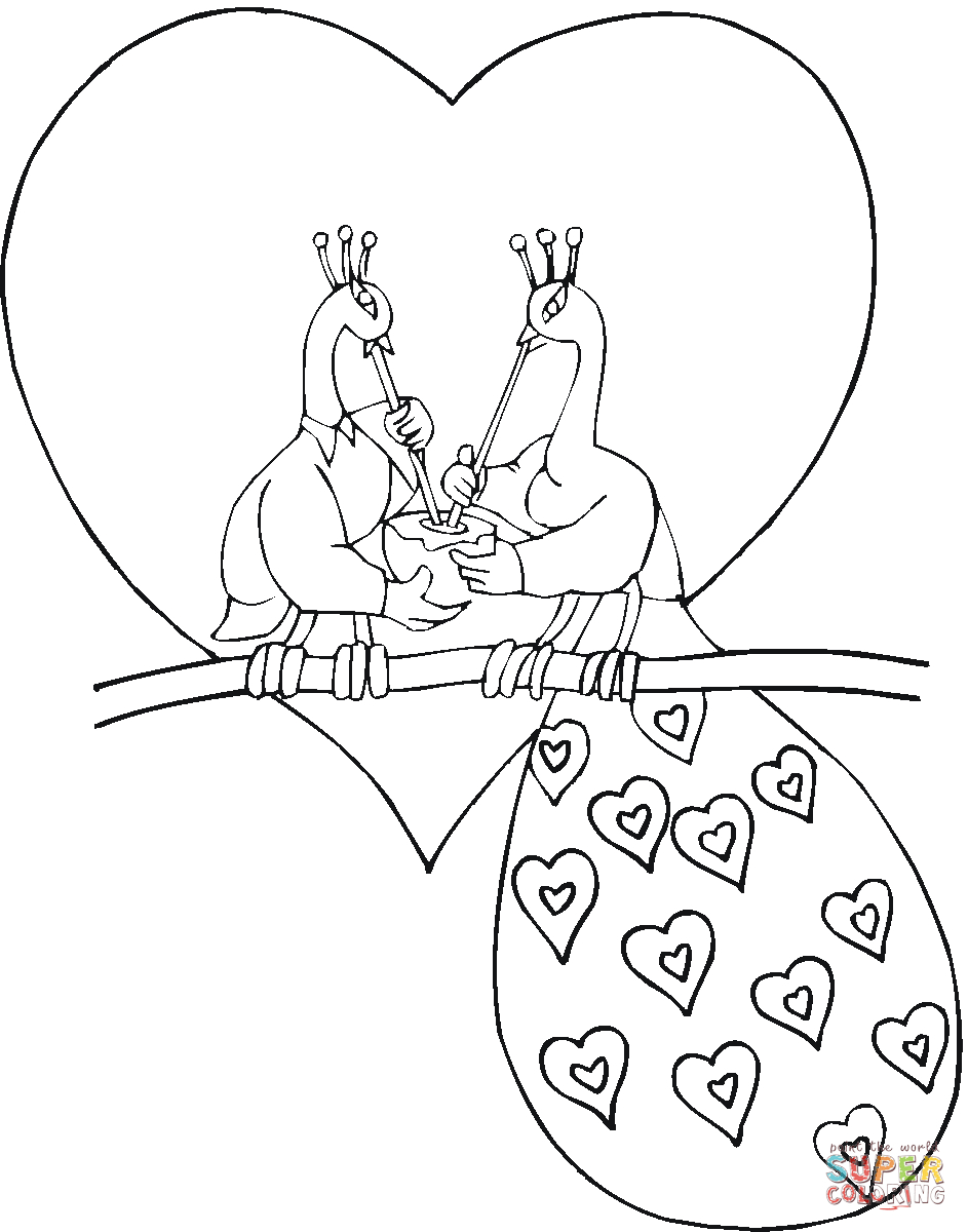 Peacock Color Page Peacocks Coloring Pages Free Coloring Pages