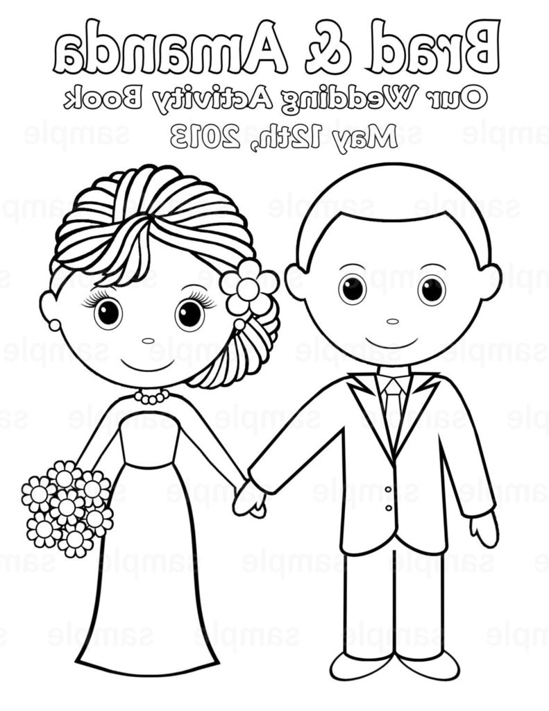 Personalized Coloring Pages Coloring Free Printable Wedding Coloring Pages Hk42 Personalized