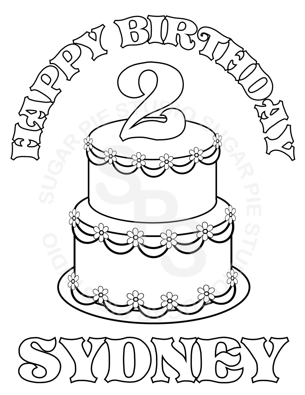 Personalized Coloring Pages Coloring Pages Extraordinary Happy Birthday Coloring Books Picture