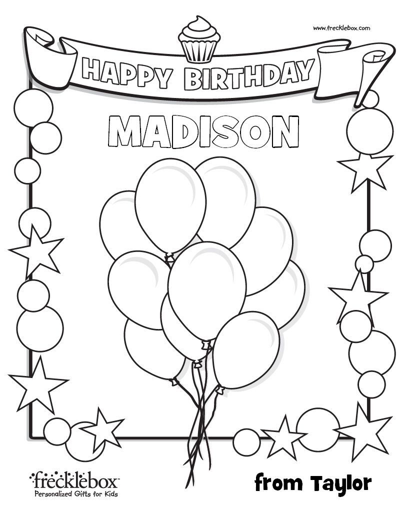 Personalized Coloring Pages Coloring Pages Personalized Coloring Sheets Pinterest Phenomenal