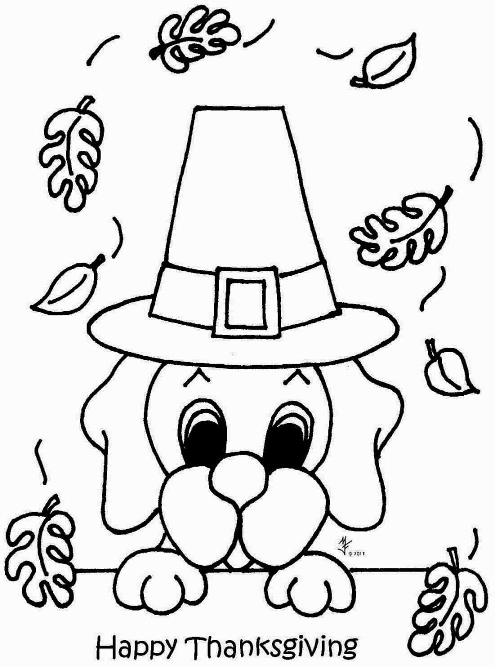 Pilgrim Coloring Pages Turkey With Pilgrim Hat Coloring Pages