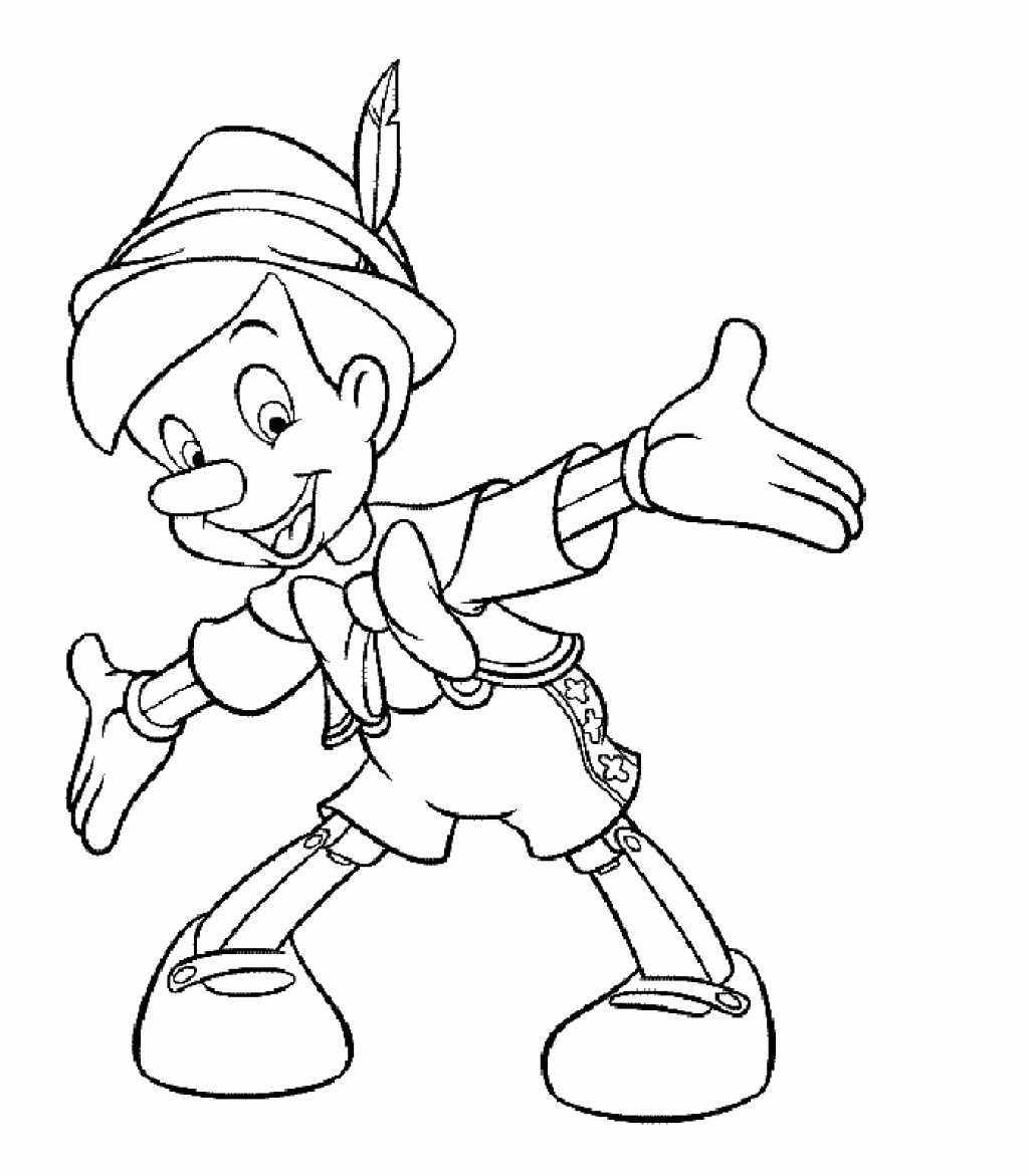 Pinocchio Coloring Page Free Printable Pinocchio Coloring Pages For Kids