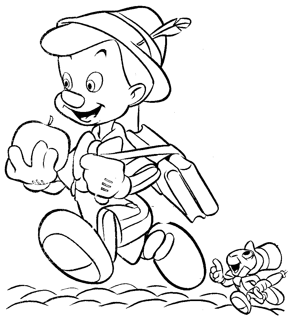 Pinocchio Coloring Page Pinocchio 53 Animation Movies Printable Coloring Pages