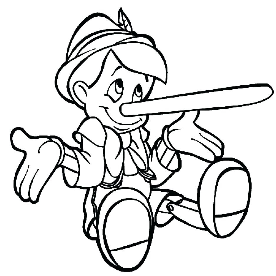 Pinocchio Coloring Page Pinocchio Black And White Coloring Pages Print Coloring