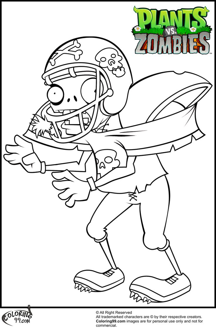Plant Vs Zombie Coloring Pages 15 Coloring Pages Of Plants Vs Zombies Print Color Craft