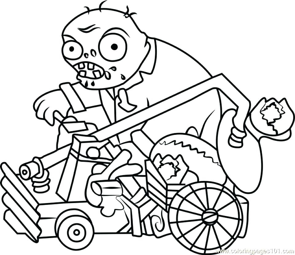 Plant Vs Zombie Coloring Pages Plants Vs Zombies Cattail Coloring Pages Remotestashco